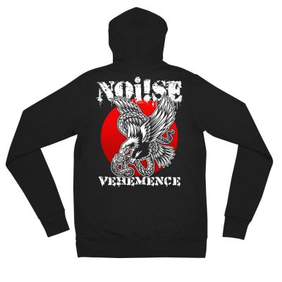 Noi!se x Vehemence zip hoodie