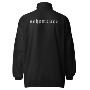 Logo embroidered windbreaker