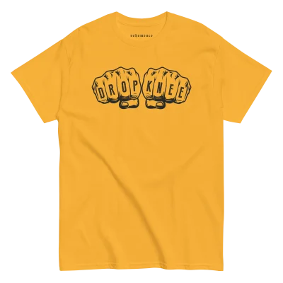 Fists of DK t-shirt – gold/yellow