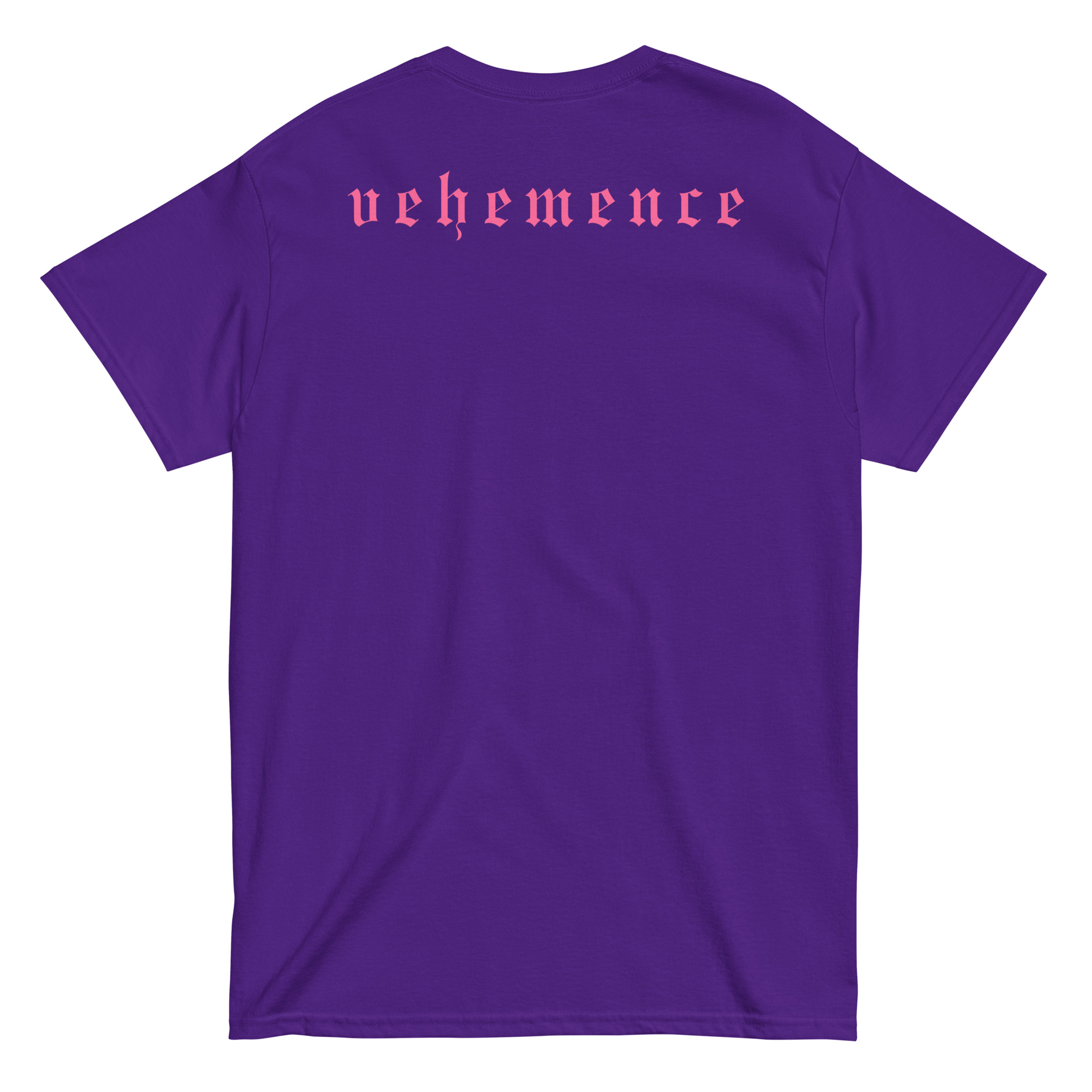 Spread love like violence t-shirt – purple