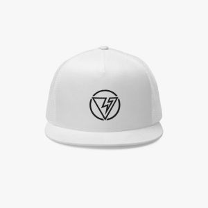 Logo Trucker Cap – white