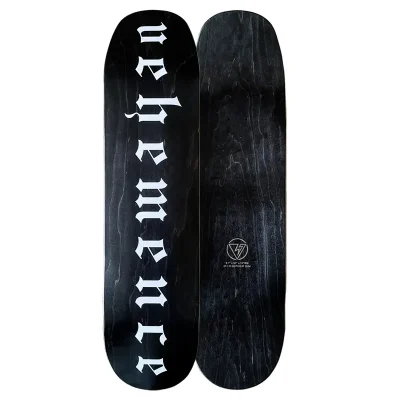 Limited edition VEHEMENCE skateboard deck #1