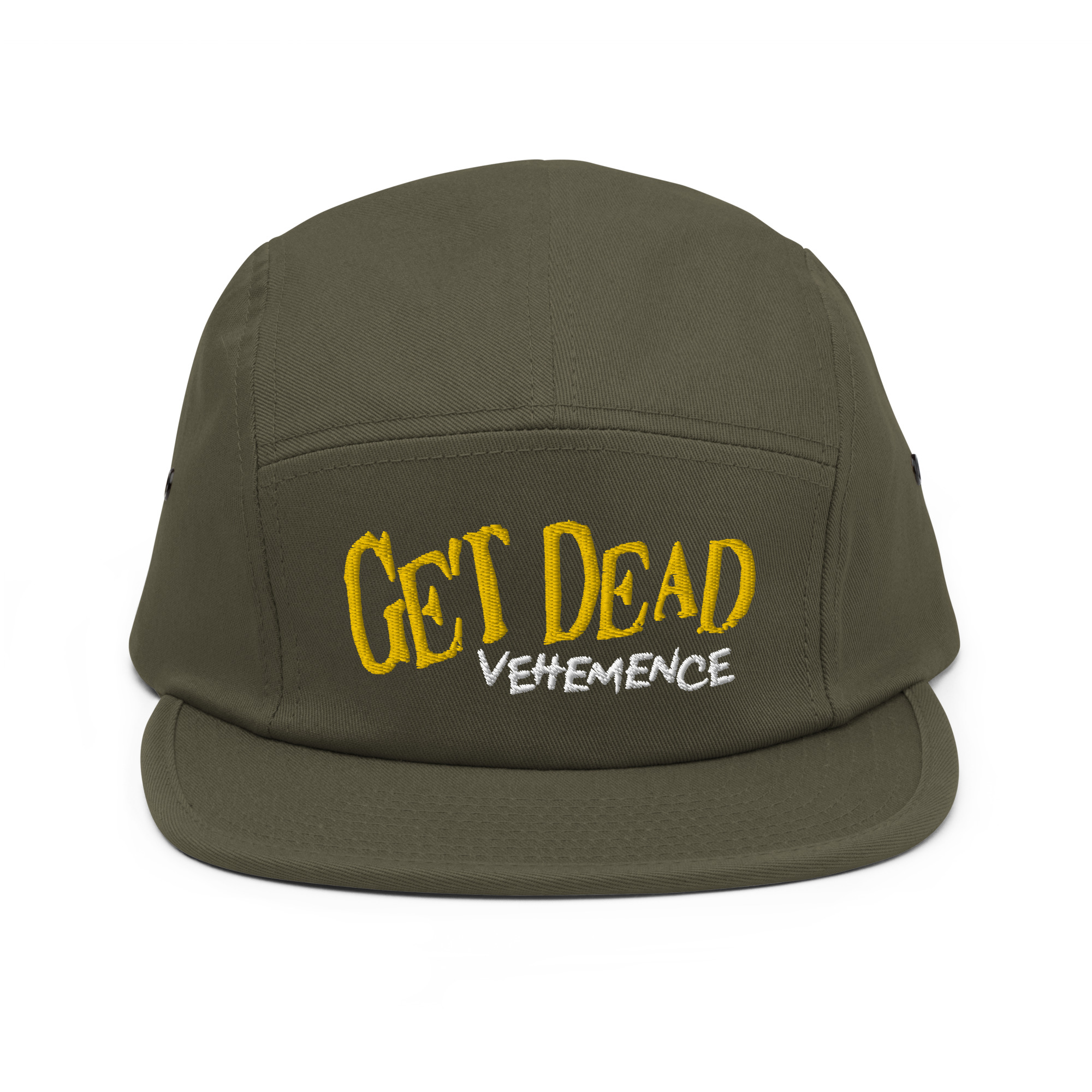 GET DEAD! Skull Curse 5 panel low profile cap