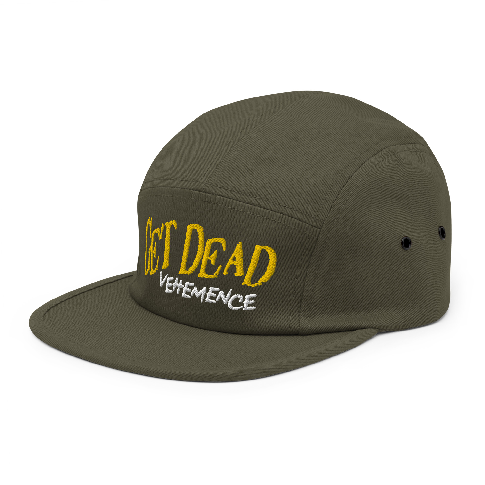 GET DEAD! Skull Curse 5 panel low profile cap