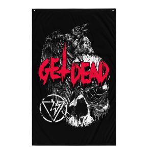 GET DEAD! Darkness vertical flag