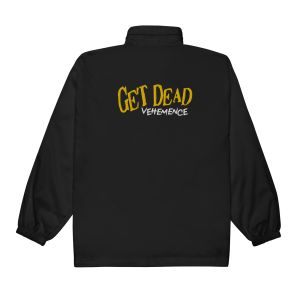 GET DEAD! Skull Curse embroidered windbreaker