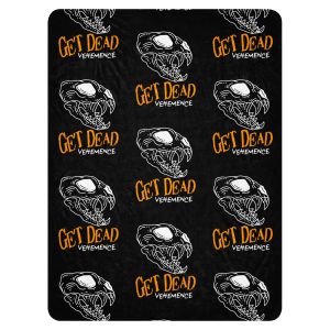 GET DEAD! Skull Curse blanket