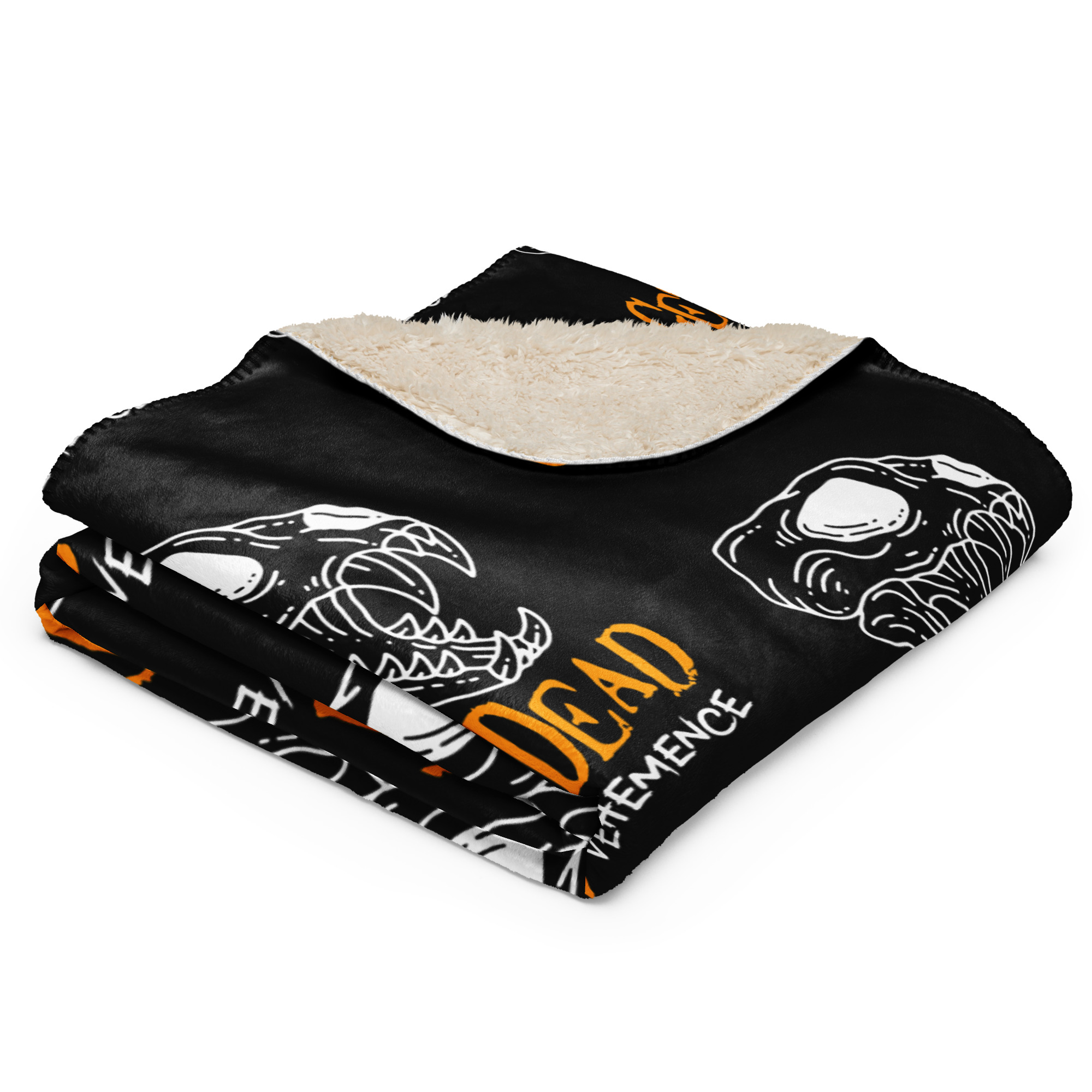 GET DEAD! Skull Curse blanket