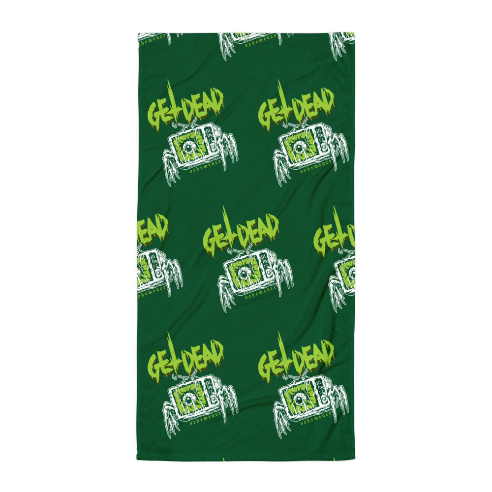 GET DEAD! Crawler beach towel