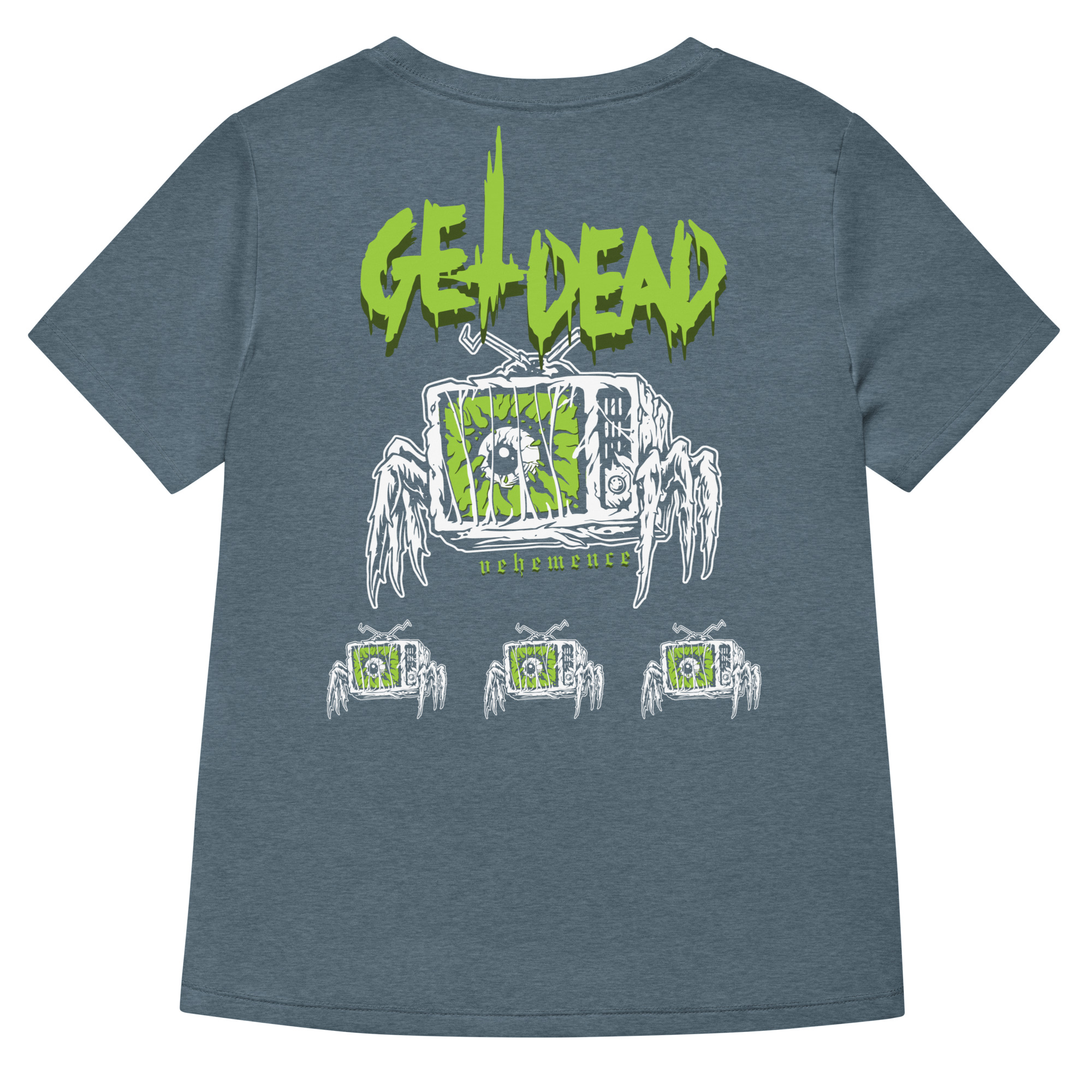 GET DEAD! Crawler women’s relaxed v-neck t-shirt