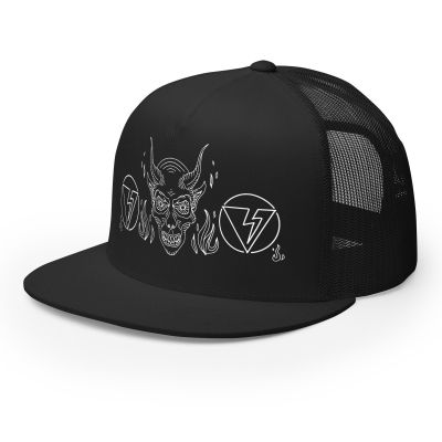 Devil trucker cap