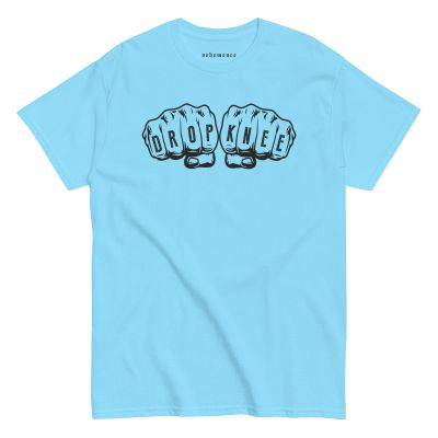 Fists of DK t-shirt – sky blue