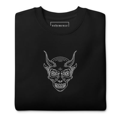 Devil sweatshirt – black