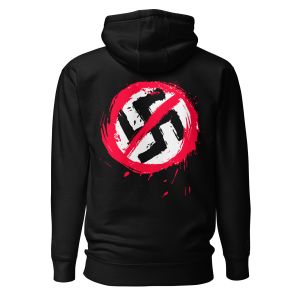 Destroy! Fascism pull over hoodie