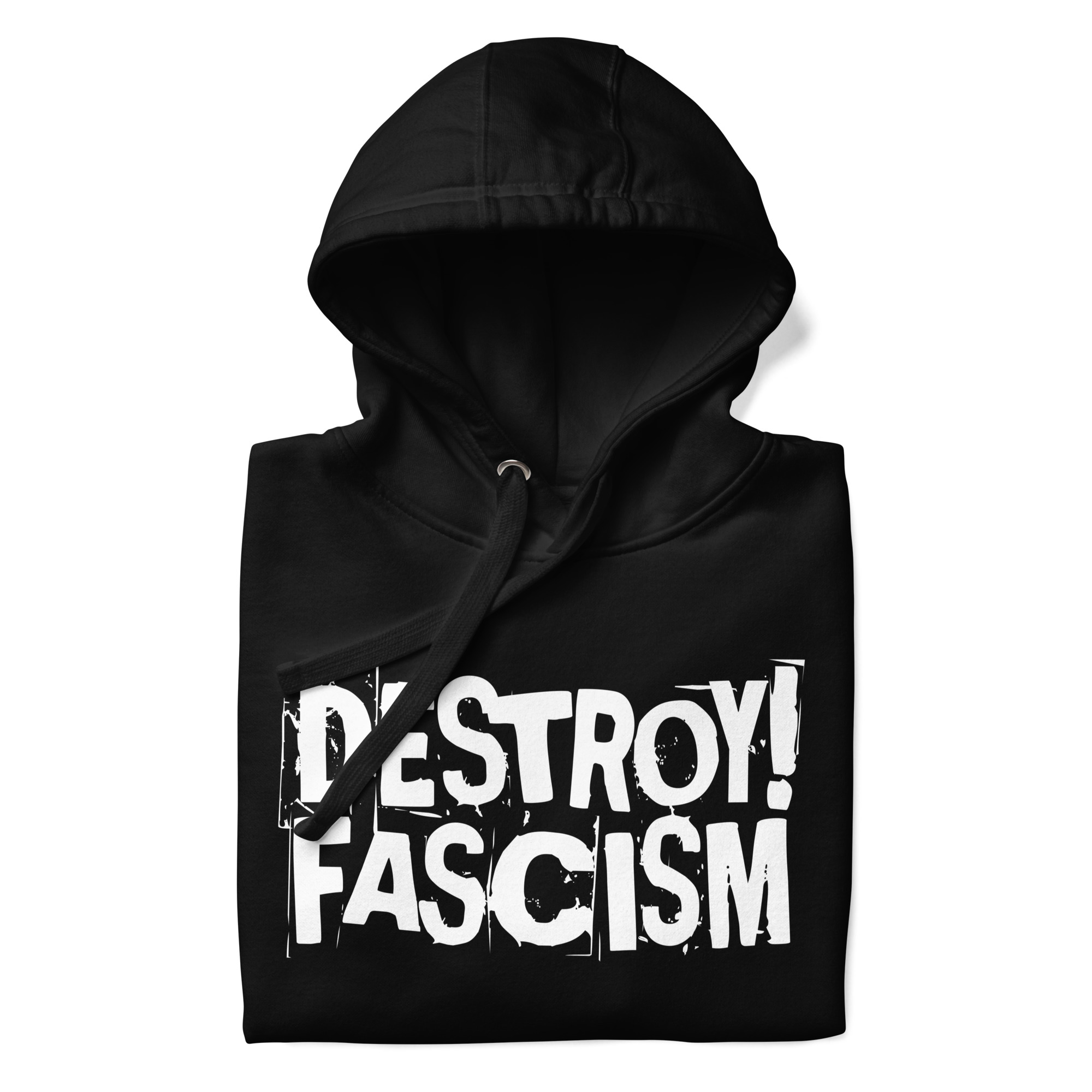 Destroy! Fascism pull over hoodie