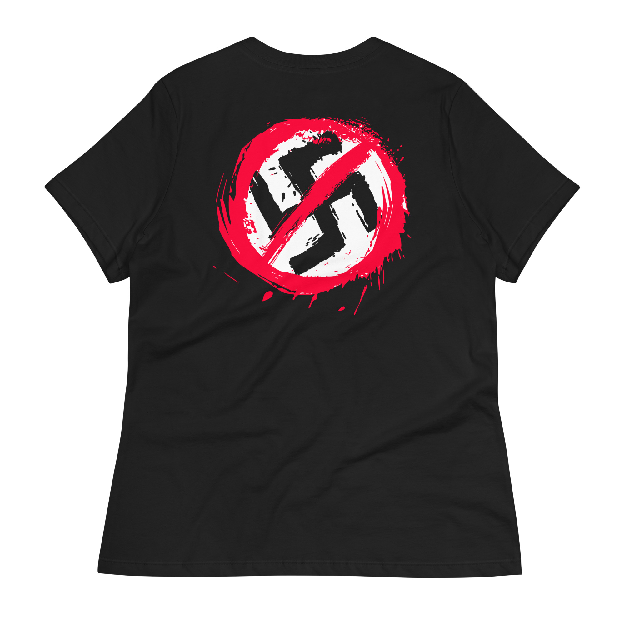 Destroy! Fascism women’s relaxed fit t-shirt