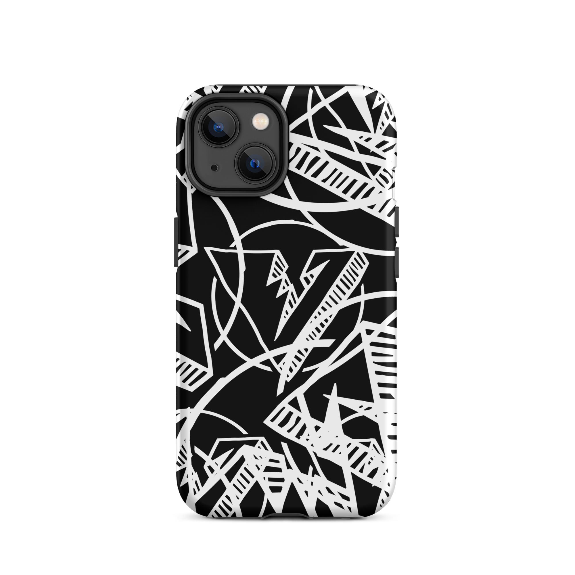 Scribbled iPhone® Tough case