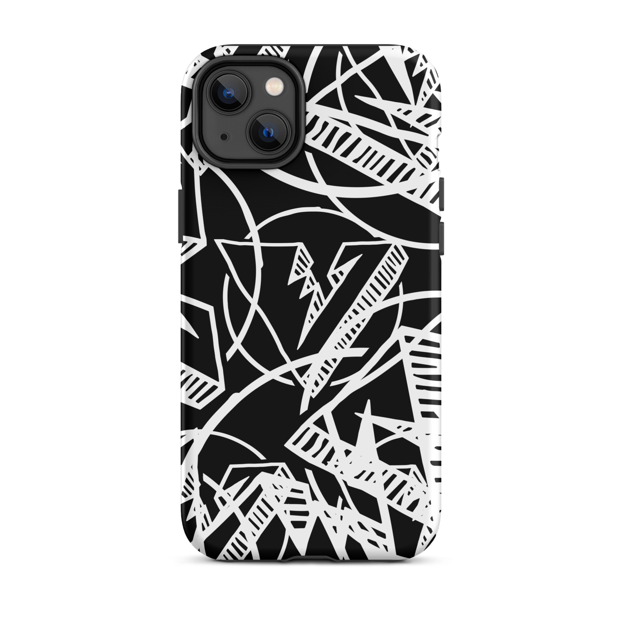 Scribbled iPhone® Tough case