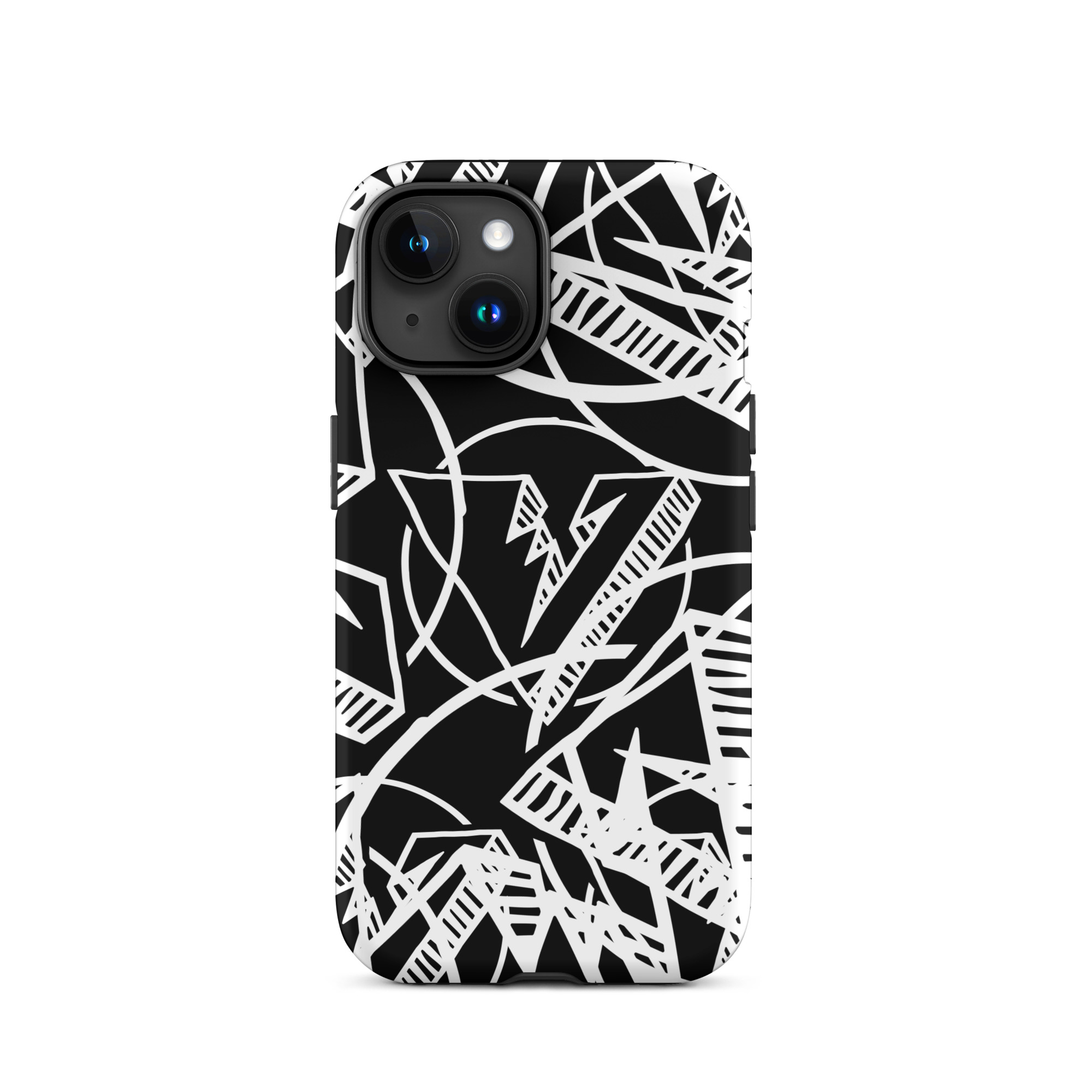 Scribbled iPhone® Tough case