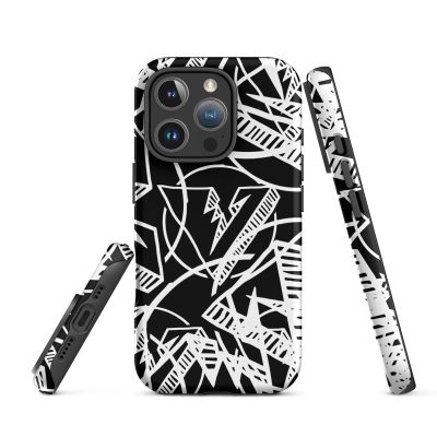 Scribbled iPhone® Tough case