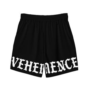 Text swim trunks