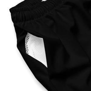 Text swim trunks